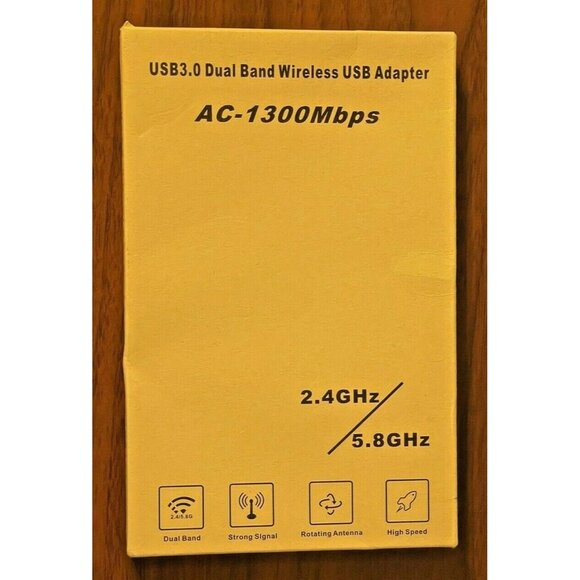 WiFi Dual Band Wireless Network Adapter AC1300 - Picture 3 of 6